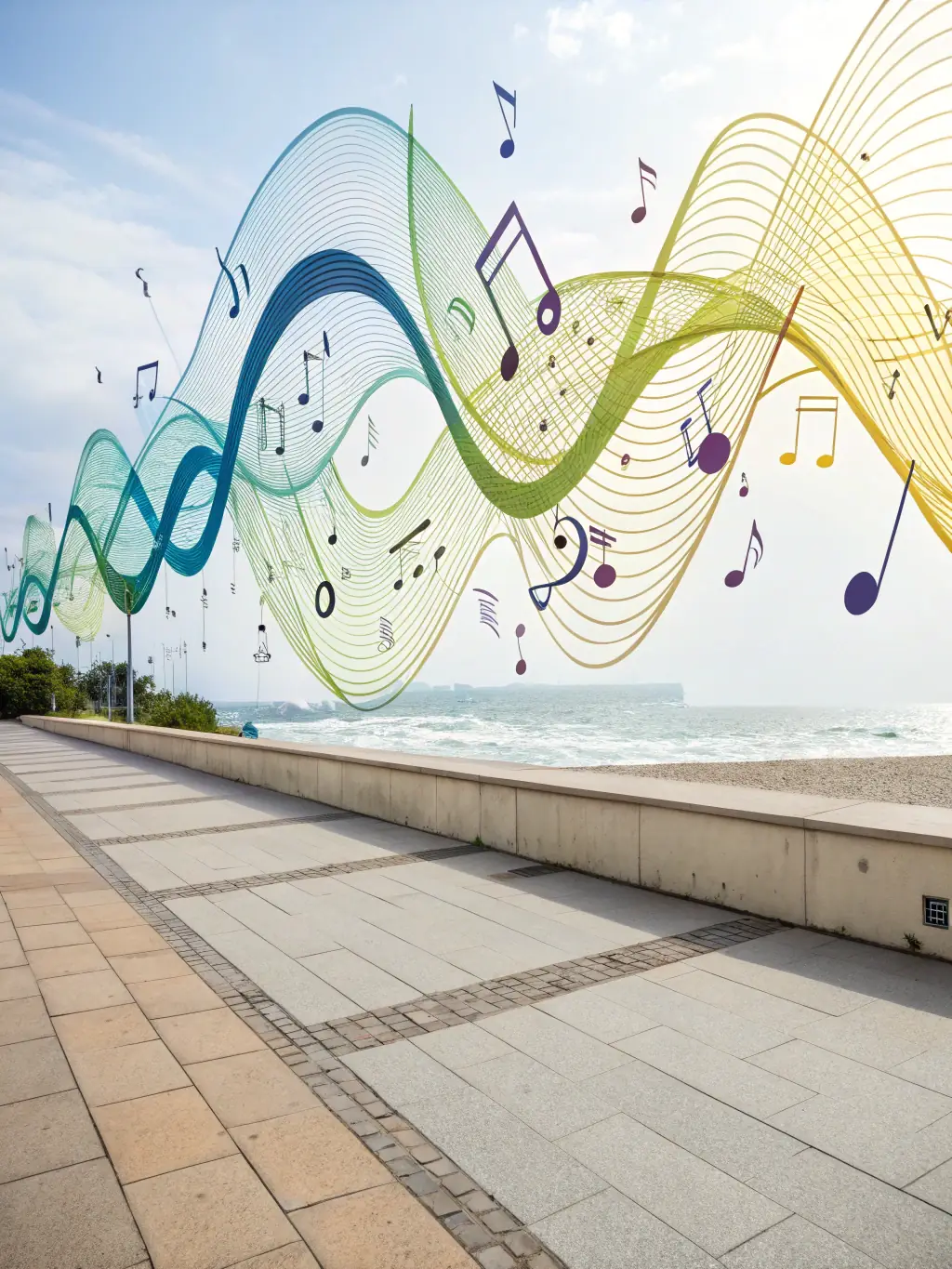 An abstract representation of sound waves being analyzed, symbolizing the Tonality Report component of the Career Transformation Package.